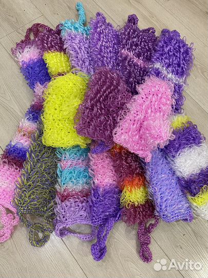 Мочалка ручной работы