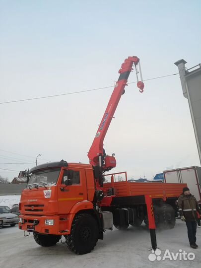 КамАЗ 43118-50 с КМУ, 2023