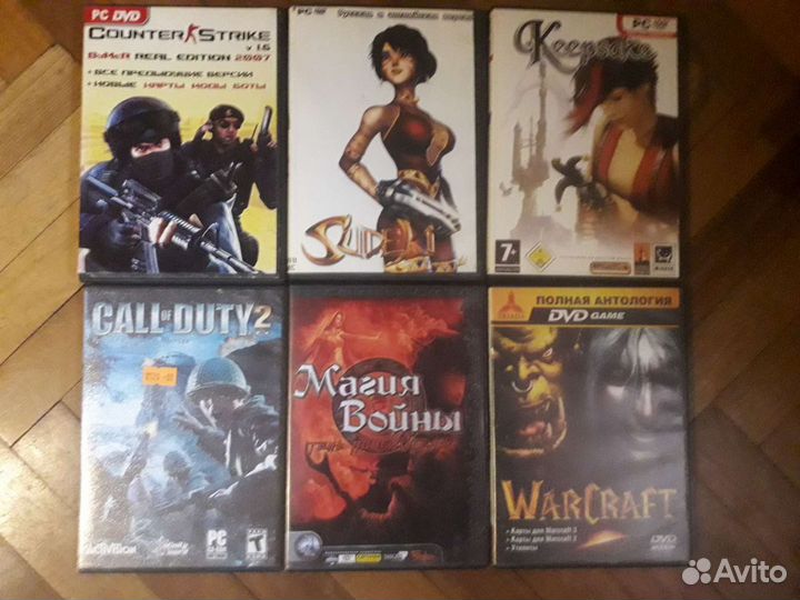 Игры для пк (pc) на дисках