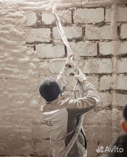 Машинная штукатурка квартир