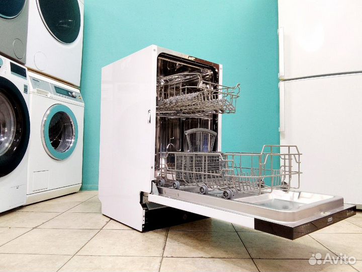 Посудомоечная машина узкая бу Delonghi. Гарантия