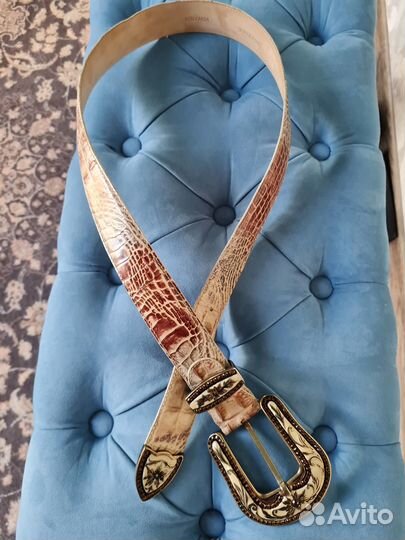 Ремень женский кожаный италия
