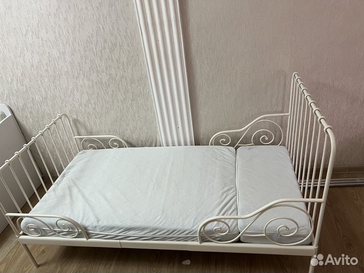 Детская кровать от 3 лет с матрасом бу