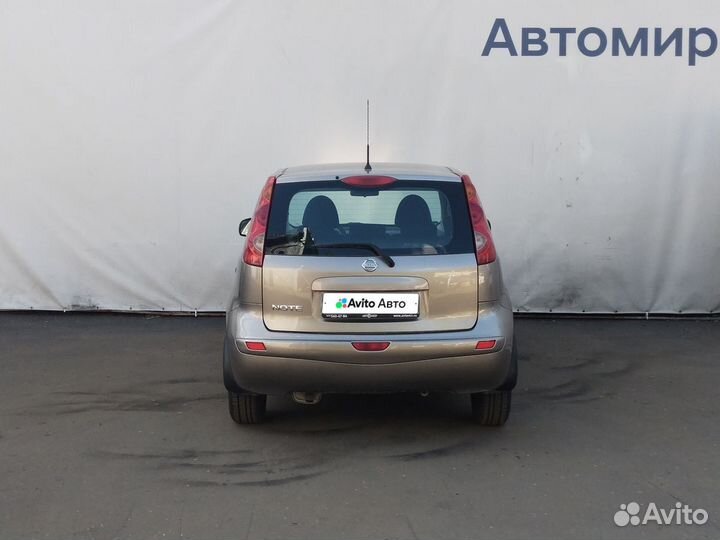 Nissan Note 1.6 AT, 2007, 115 078 км