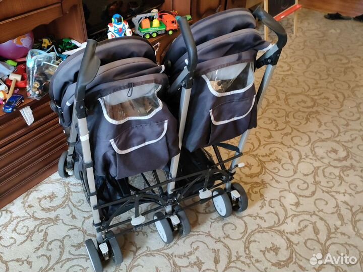 Коляска для двойни