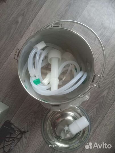 Доильный аппарат для коз новый