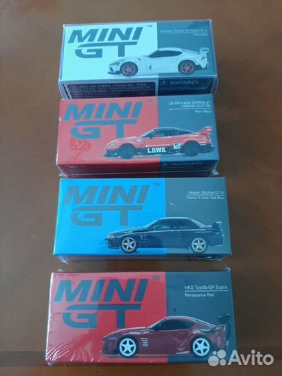Mini gt машинки
