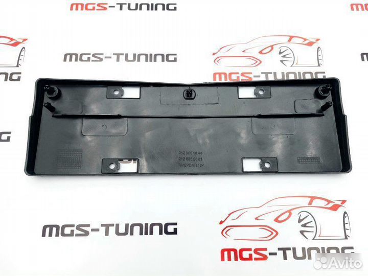 Планка подномерник Mercedes E-class W212 13-16