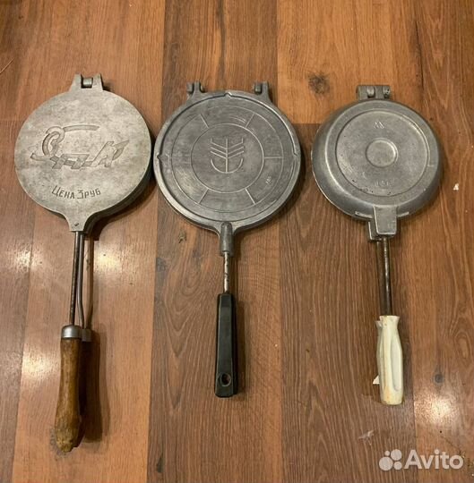 Советские формы для выпечки печенья и вафель