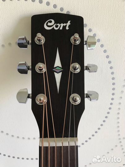 Гитара акустическая Cort Earth-70 Массив Ели