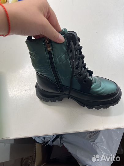 Сапоги для девочки 34