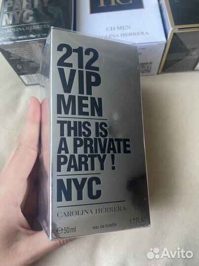 Туалетная вода carolina herrera men оригинал
