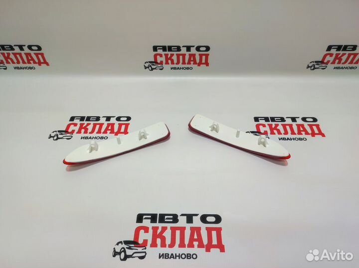 Катафоты заднего бампера Ларгус, Логан 1