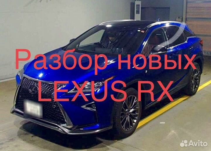 Разбор lexus RX 4 синий