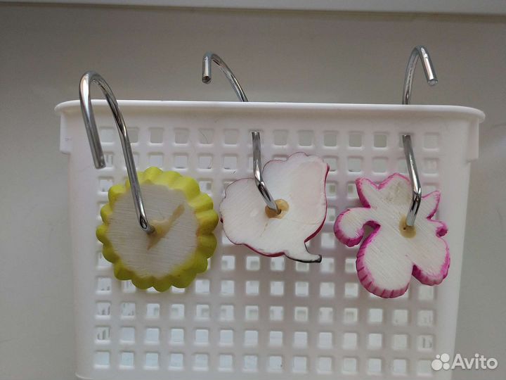 Кольца для штор в ванную комнату