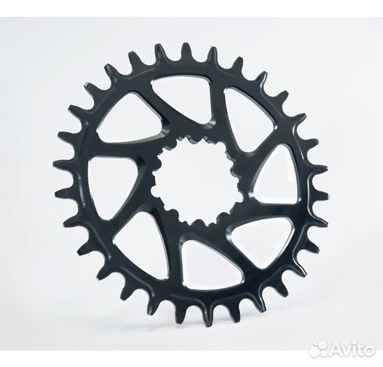 Звезда передняя Garbaruk sram BB30 Round 36T Black