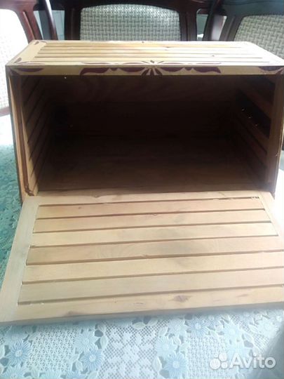 Хлебница деревянная СССР