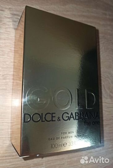 Духи The One Gold For Men Dolce&Gabbana 100ml