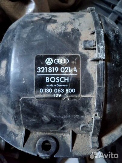 Вентилятор радиатора, моторчик печки WV audi 83-94