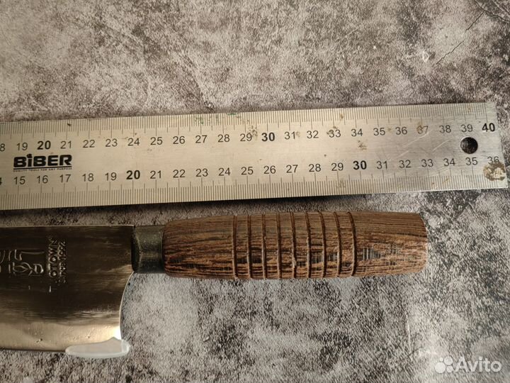 Кованый кухонный нож Шеф 20 см