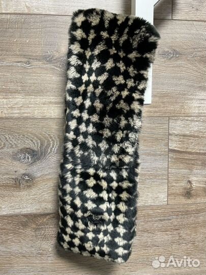 Женский шарф меховой Max Mara шиншилла рекс