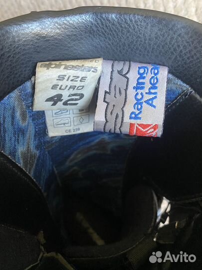 Мотоботы alpinestars SMX