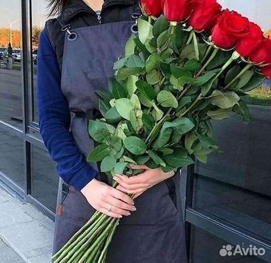 Высокие Розы Гиганты Доставка Круглосуточно