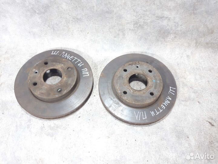 Диск тормозной передний Шевроле Лачетти