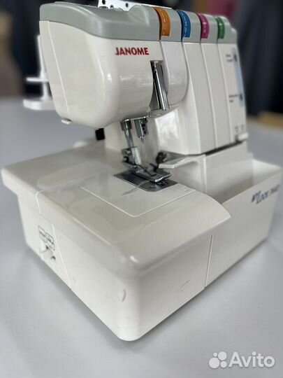 Оверлок janome mylock 744d