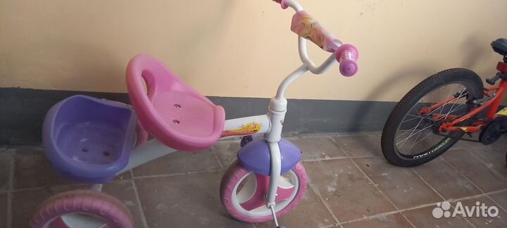 Детский трехколесный велосипед