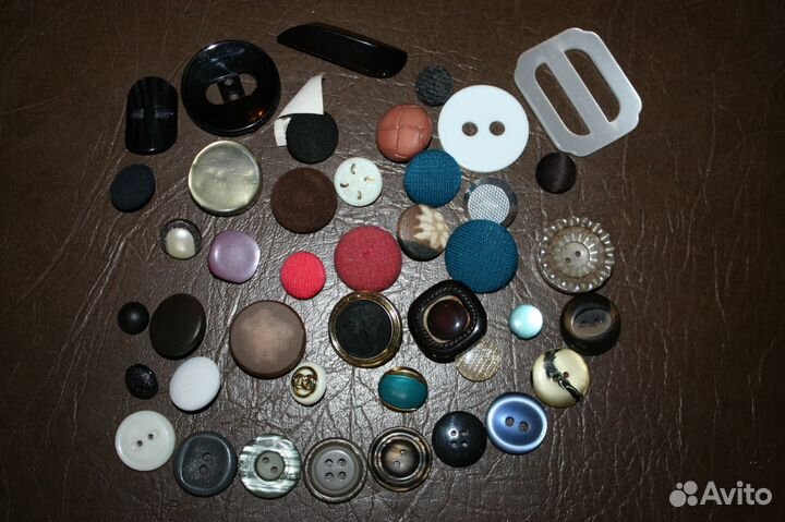 Ткани и пуговицы. Обмен