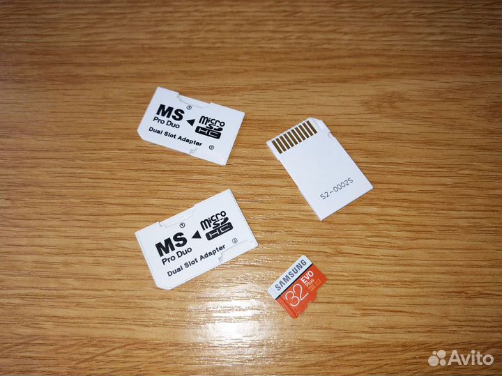 Адаптер Memory Stick Pro Duo для MicroSD - PSP