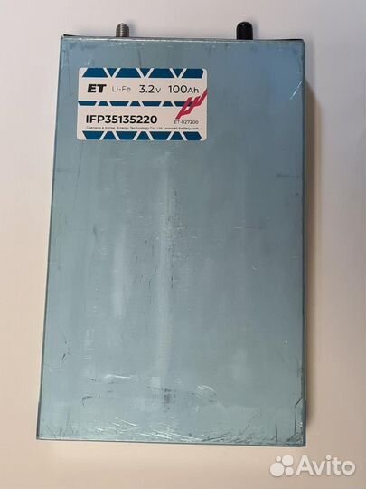 Аккумулятор ET IFP35135220 (3,2В, 100Ач, Li-Fe )