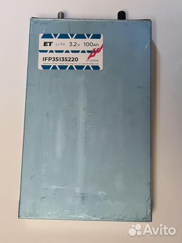 Аккумулятор ET IFP35135220 (3,2В, 100Ач, Li-Fe )