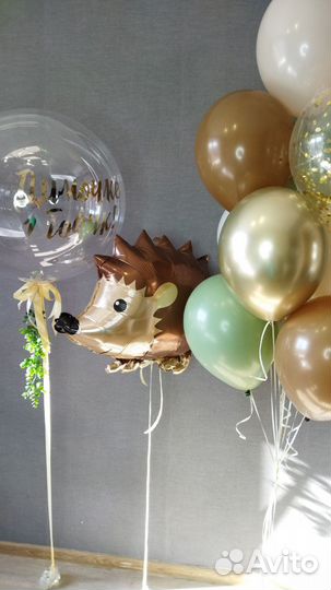 Воздушные и гелевые шарики