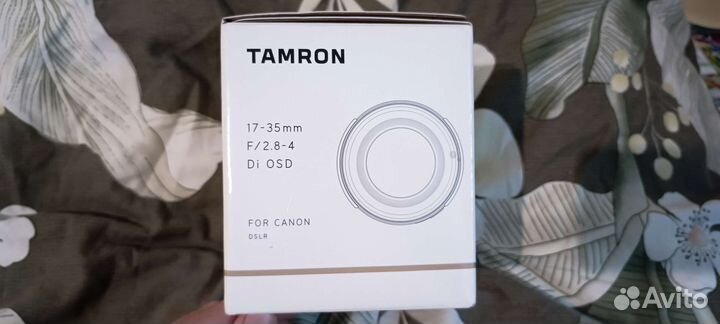 Tamron 17-35mm f/2.8-4 di osd canon