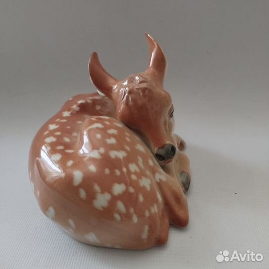 Статуэтка Олененок. лфз. Винтаж
