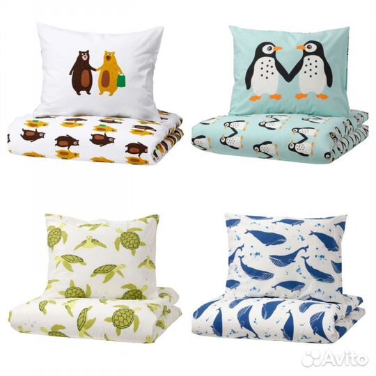 Детское постельное белье IKEA