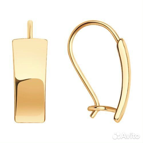 Серьги sokolov из золота, 027072