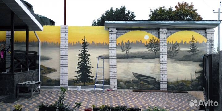 Роспись стен (Художественное оформление) Граффити