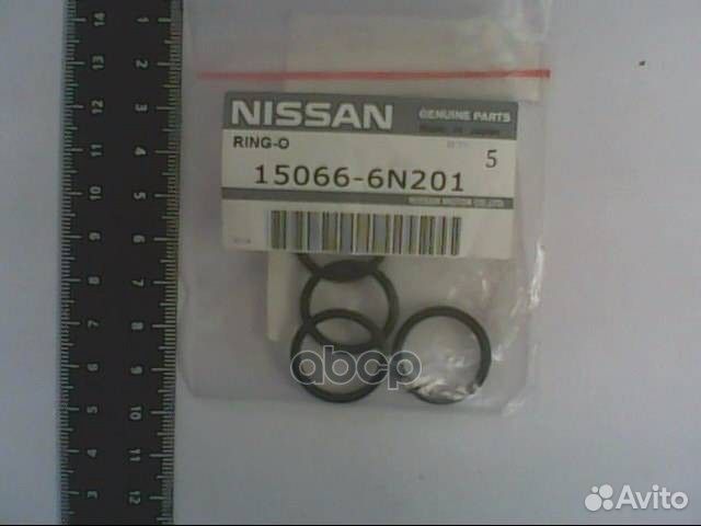 Кольцо уплотн.масл.канала 150666N201 nissan