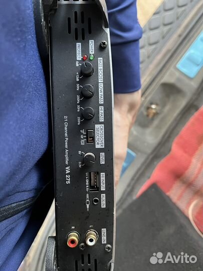 Сабвуфер и усилитель 1000w