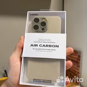 Чехол Kzdoo AirCarbon для iPhone 11-15pro