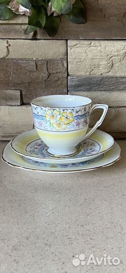Чайные трио/фарфор/винтаж/Англия