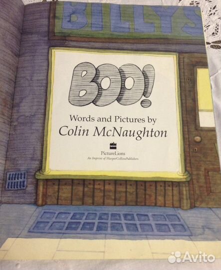 Boo Written by Colin McNaughton на английском