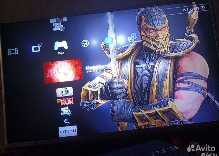 Sony PS3 super slim прошитая