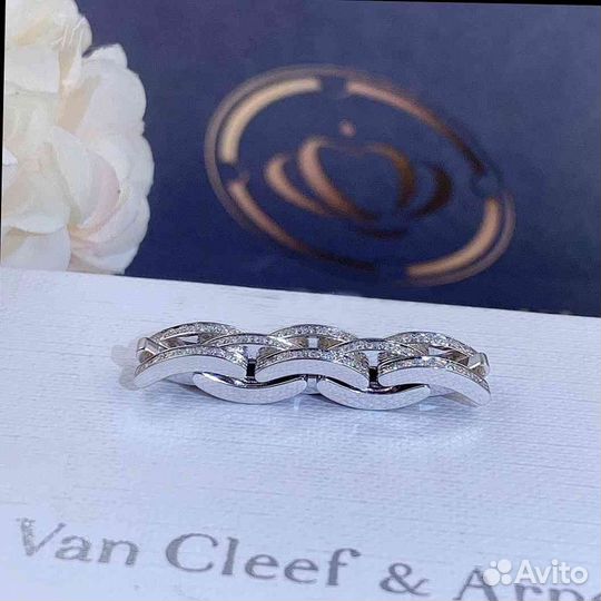 Кольцо Cartier Maillon Panthere из бел.золота 1,71ct