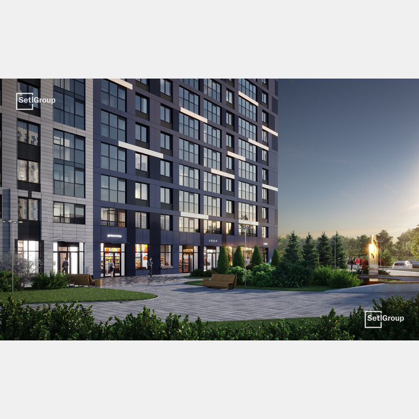 Квартира-студия, 24,1 м², 3/12 эт.