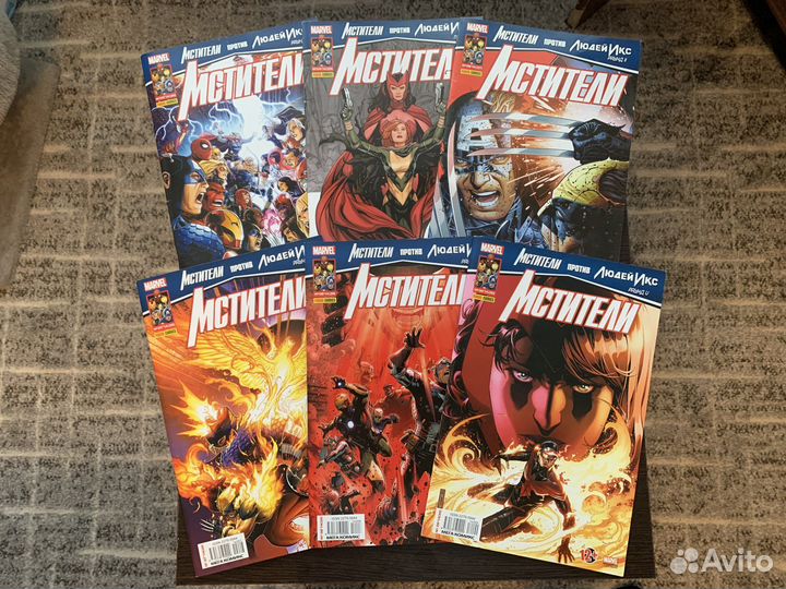 Комиксы Paninni Rus синглы marvel