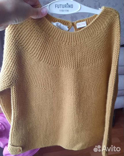 Свитер zara для девочки 104
